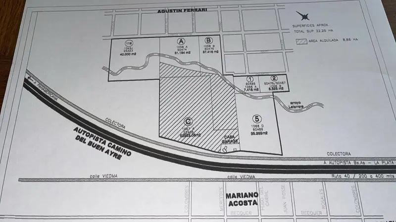 Terreno en venta · Mariano Acosta, Merlo, GBA Oeste, Provincia de Buenos Aires