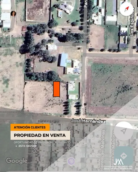 Terreno en venta · Oncativo, Río Segundo, Córdoba