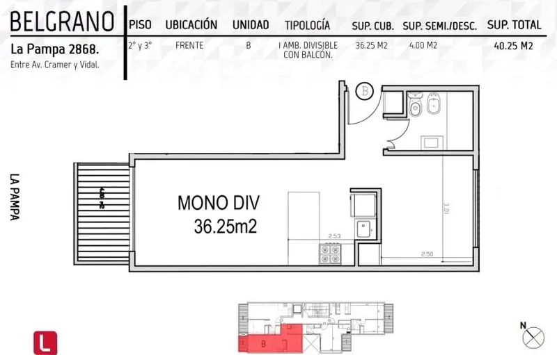 Departamento en venta · Belgrano, CABA