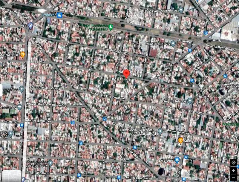 Terreno en venta · Santos Lugares, Tres de Febrero, GBA Oeste, Provincia de Buenos Aires