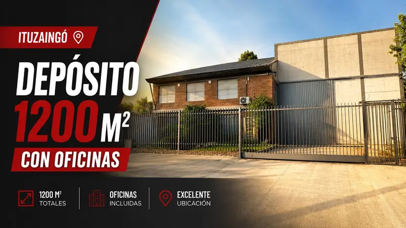 Depósito en venta · Ituzaingó Norte, Ituzaingó, GBA Oeste, Provincia de Buenos Aires
