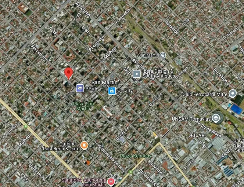 Terreno en venta · San Martín Centro, General San Martin, GBA Norte, Provincia de Buenos Aires