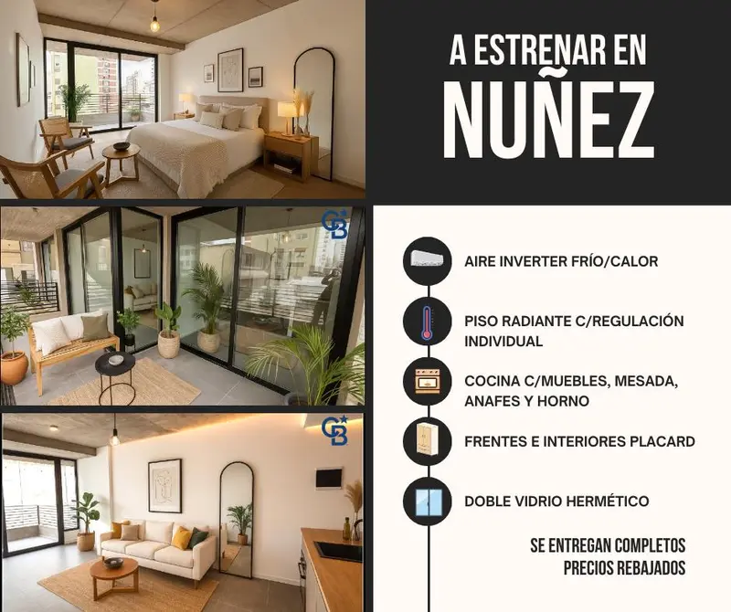 Departamento en venta · Nuñez, CABA