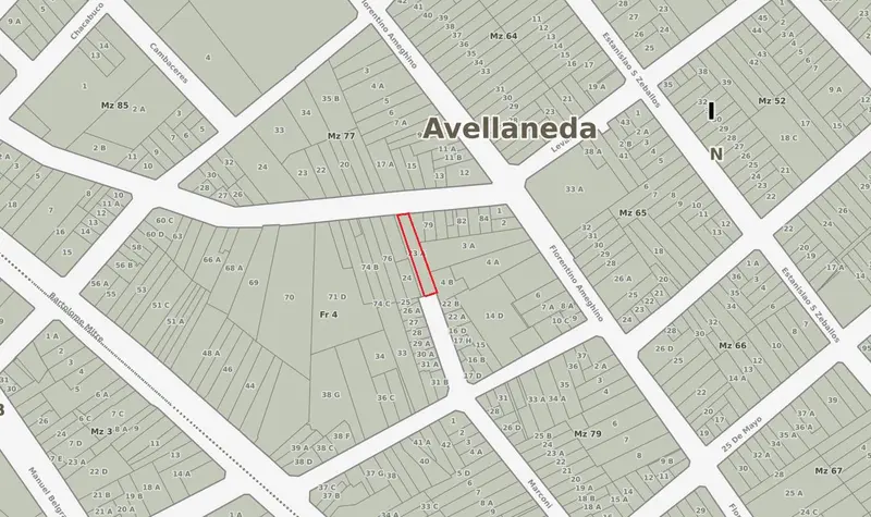 Terreno en venta · Avellaneda, Avellaneda, GBA Sur, Provincia de Buenos Aires