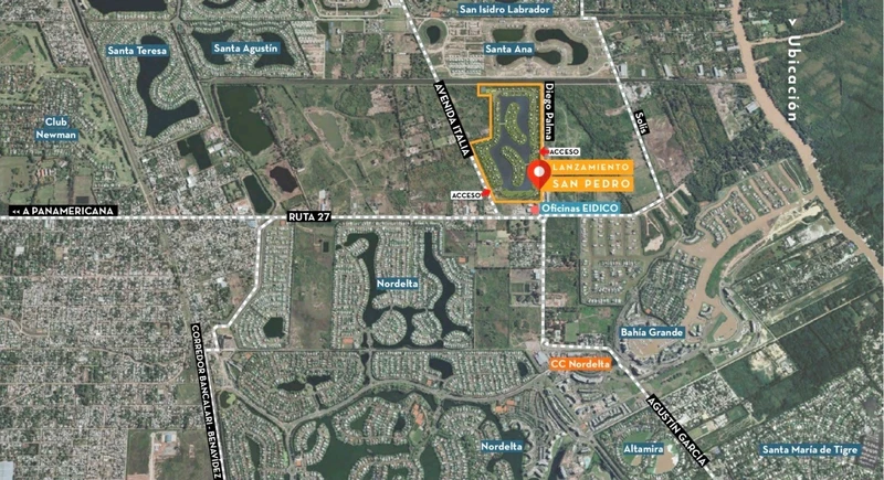 Terreno en venta · Villanueva, Tigre, GBA Norte, Provincia de Buenos Aires
