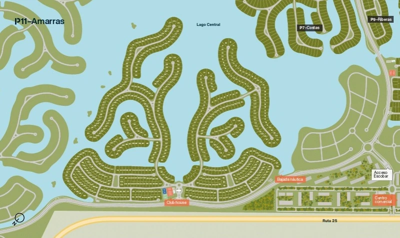 Terreno en venta · Amarras, Puertos del Lago, Escobar, GBA Norte, Provincia de Buenos Aires