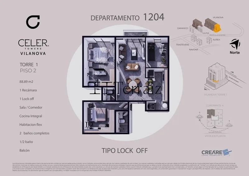 Departamento en venta · Santa Ana Jilotzingo, Santa Ana Jilotzingo, Estado de México