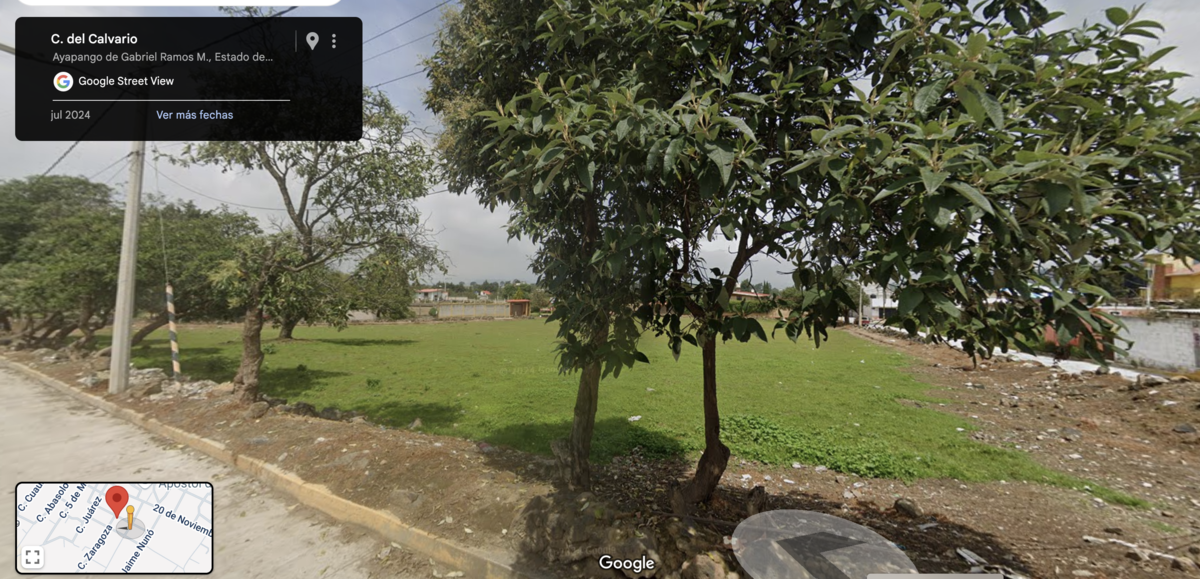 Lote en venta · La Capilla, Ayapango, Estado de México