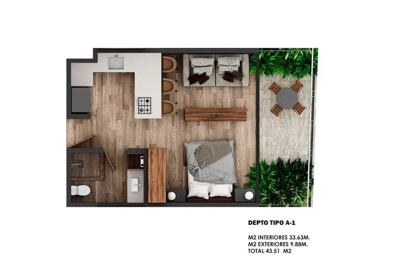 Departamento en venta · Playa del Carmen, Solidaridad, Quintana Roo