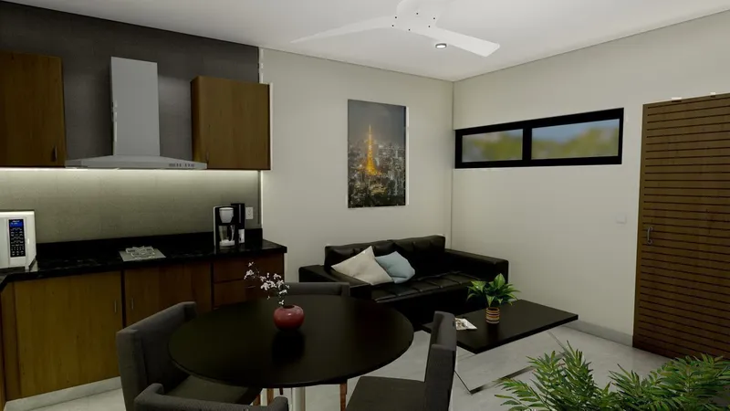 Departamento en venta · Santa María Yaxché, Mérida, Yucatán