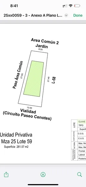 Lote en venta · Akumal, Tulum, Quintana Roo