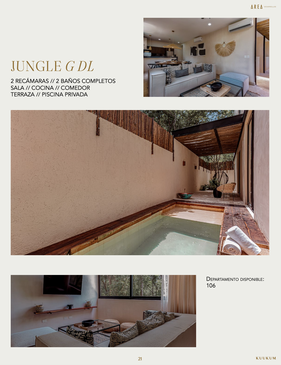 Departamento en venta · Aldea Zama, Tulum, Quintana Roo