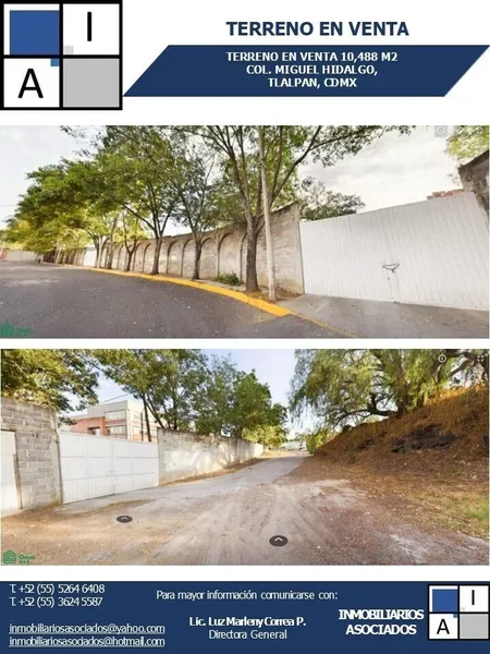 Lote en venta · Miguel Hidalgo, Tlalpan, Ciudad de México