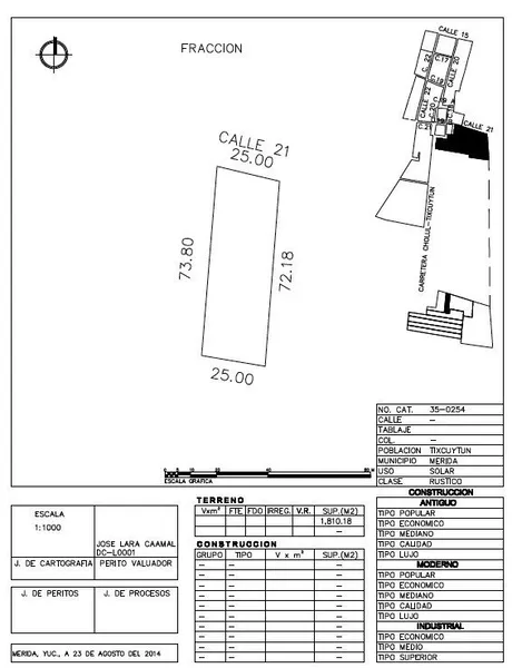 Lote en venta · Tixcuytún, Mérida, Yucatán