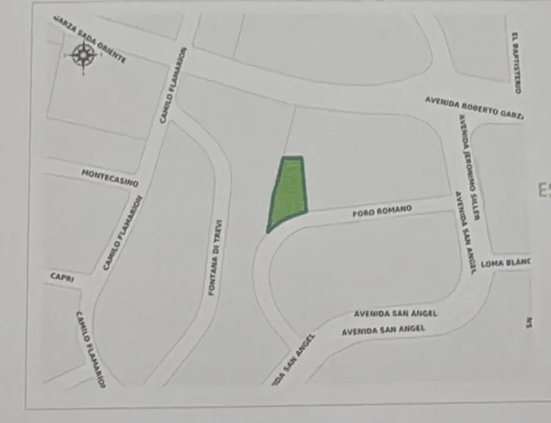 Lote en venta · Valle de San Ángel Sect Mexicano, San Pedro Garza García, Nuevo León