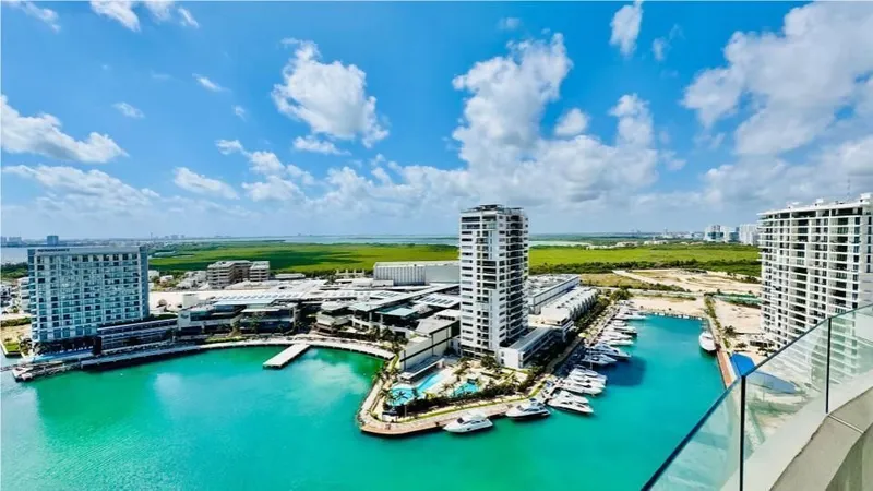 Departamento en alquiler · Puerto Cancún, Cancún, Benito Juárez, Quintana Roo