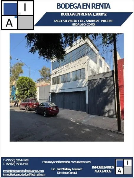 Bodega en alquiler · Anahuac I Sección, Anahuac, Miguel Hidalgo, Ciudad de México