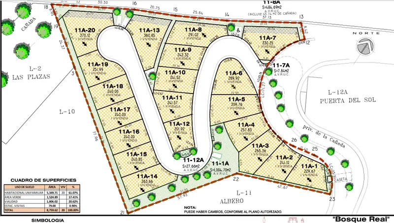 Lote en venta · Bosque Real, Huixquilucan, Estado de México