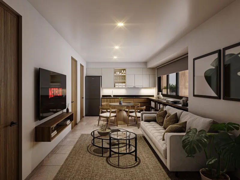 Departamento en venta · Monte Alban, Mérida, Yucatán