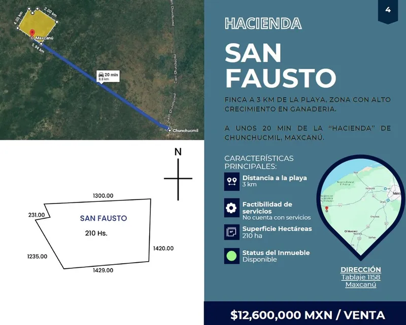 Lote en venta · Maxcanu, Maxcanú, Yucatán