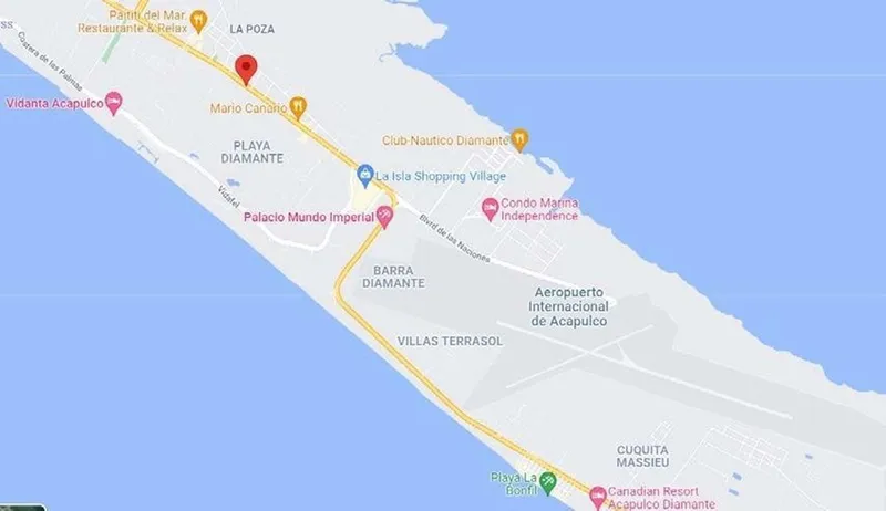 Lote en venta · Playa Diamante, Acapulco de Juárez, Guerrero