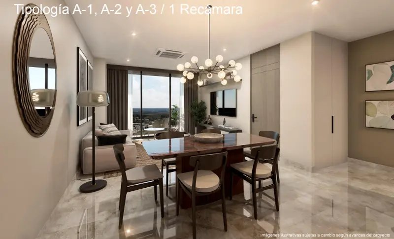 Departamento en venta · Santa Gertrudis Copo, Mérida, Yucatán