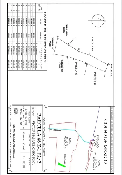 Lote en venta · El Cuyo, Tizimín, Yucatán
