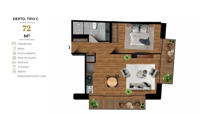 Departamento en venta · Napoles, Benito Juárez, Ciudad de México