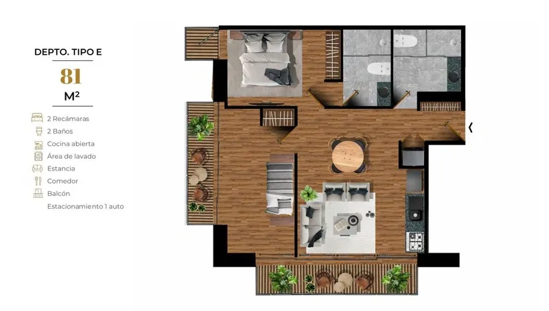 Departamento en venta · Napoles, Benito Juárez, Ciudad de México