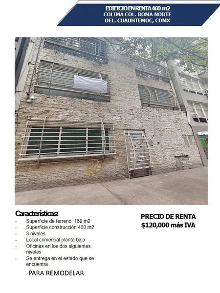 Departamento en alquiler · Roma Norte, Roma, Cuauhtémoc, Ciudad de México