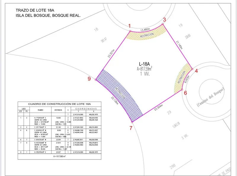 Lote en venta · Bosque Real, Huixquilucan, Estado de México