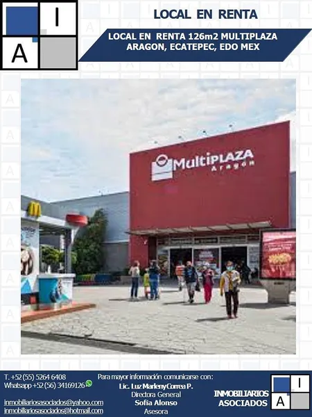 Comercio en alquiler · Rinconada de Aragón, Ecatepec de Morelos, Estado de México