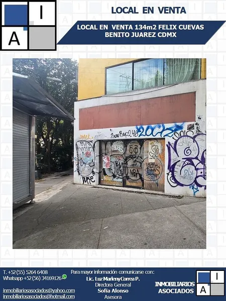 Comercio en venta · Del Valle Centro, Del Valle, Benito Juárez, Ciudad de México