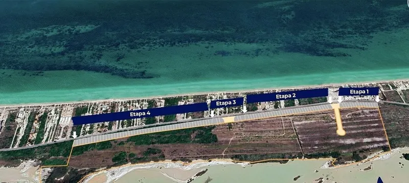 Lote en venta · Pueblo San Bruno, Telchac Puerto, Yucatán