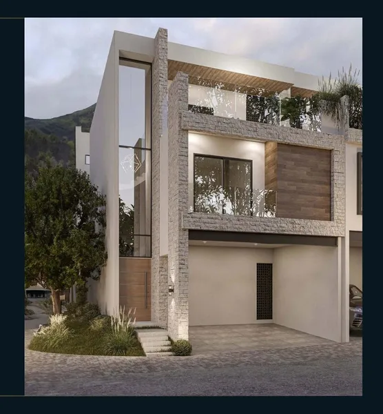 Casa en venta · La Rioja Privada Residencial, Monterrey, Nuevo León