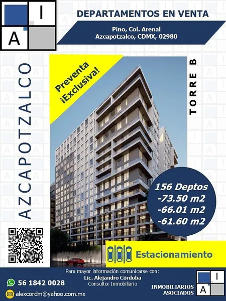 Departamento en venta · Azcapotzalco, Ciudad de México