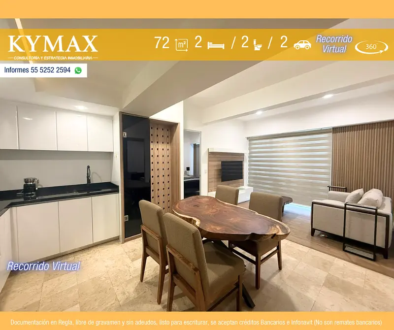 Departamento en venta · El Yaqui, Cuajimalpa de Morelos, Ciudad de México