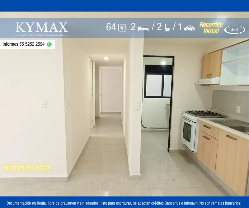 Departamento en venta · Agrícola Oriental, Iztacalco, Ciudad de México