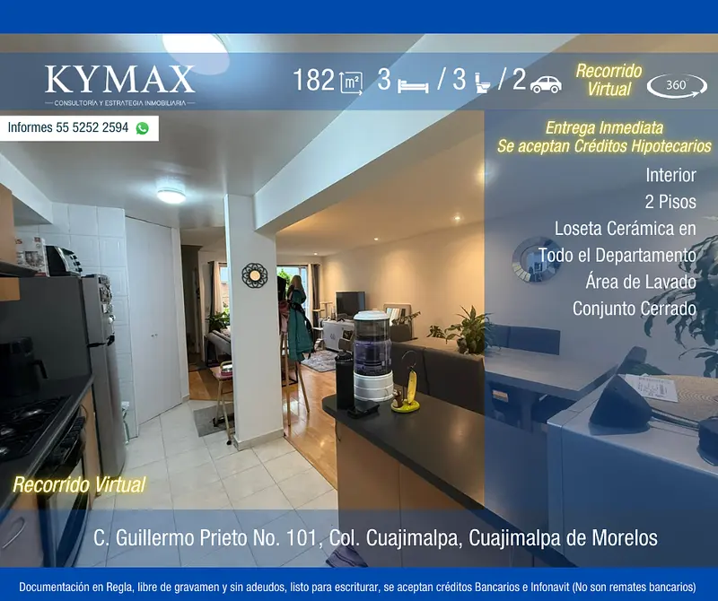 Condominio en venta · Cuajimalpa, Cuajimalpa de Morelos, Ciudad de México