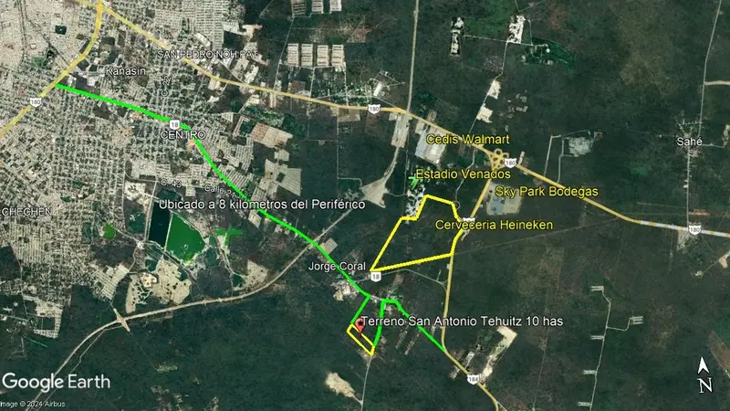 Lote en venta · Pedregales de Mulchechen Kanasín, Kanasín, Yucatán