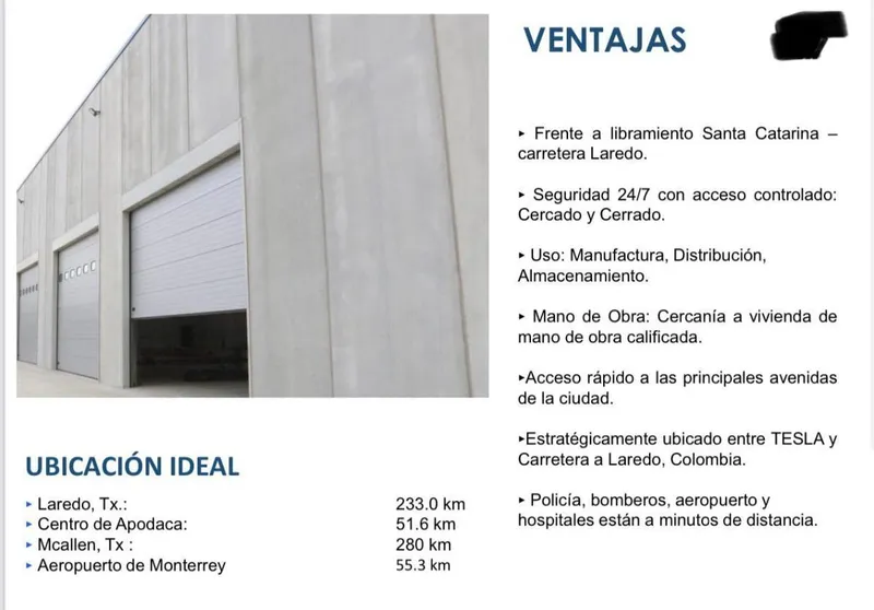 Nave industrial en alquiler · Ciudad Industrial Mitras, García, Nuevo León