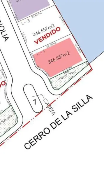 Lote en venta · Instituto Tecnológico de Estudios Superiores de Monterrey, Monterrey, Nuevo León