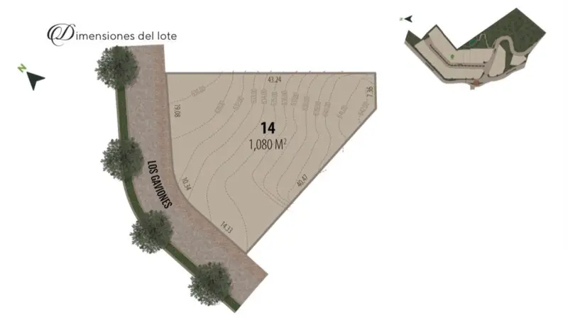 Lote en venta · Instituto Tecnológico de Estudios Superiores de Monterrey, Monterrey, Nuevo León
