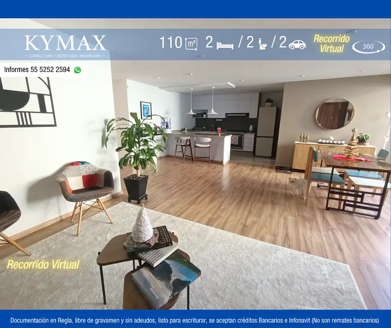 Departamento en venta · Olivar de los Padres, Álvaro Obregón, Ciudad de México