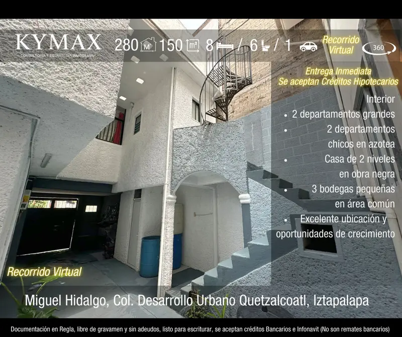 Casa en venta · Desarrollo Urbano Quetzalcoatl, Iztapalapa, Ciudad de México