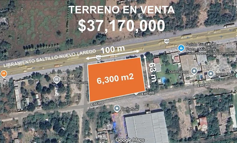 Lote en venta · Gloria Mendiola, General Escobedo, Nuevo León
