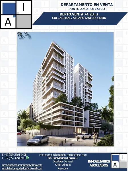 Departamento en venta · Azcapotzalco, Ciudad de México