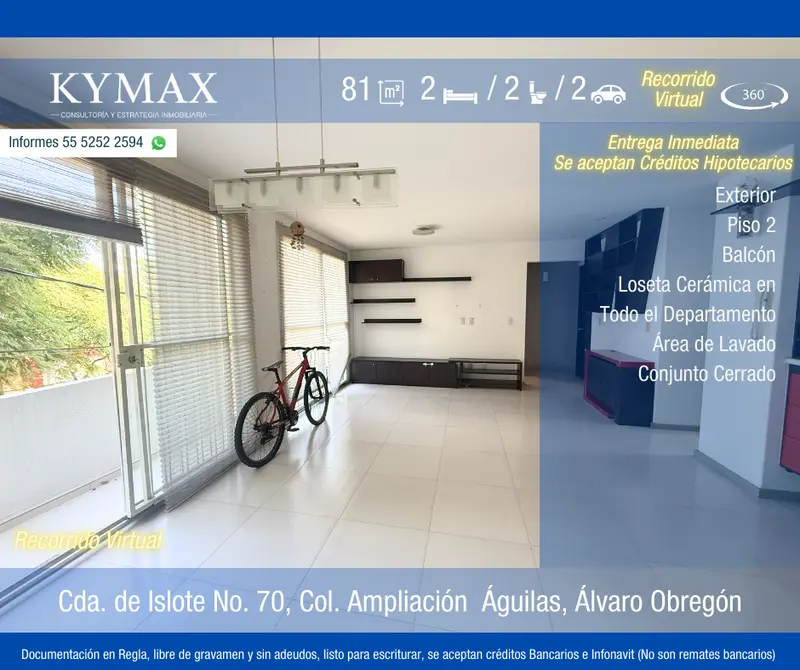 Departamento en venta · Ampliación Las Águilas, Las Águilas, Álvaro Obregón, Ciudad de México Departamento en venta · Ampliación Las Águilas, Las Águilas, Álvaro Obregón, Ciudad de México