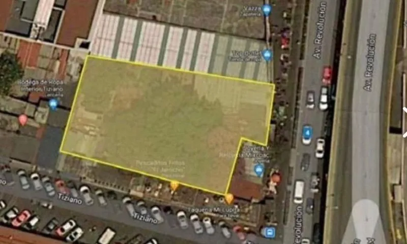 Lote en venta · Mixcoac, Mixcoac, Benito Juárez, Ciudad de México