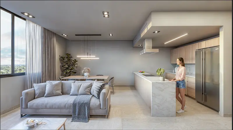 Departamento en venta · Monte Alban, Mérida, Yucatán